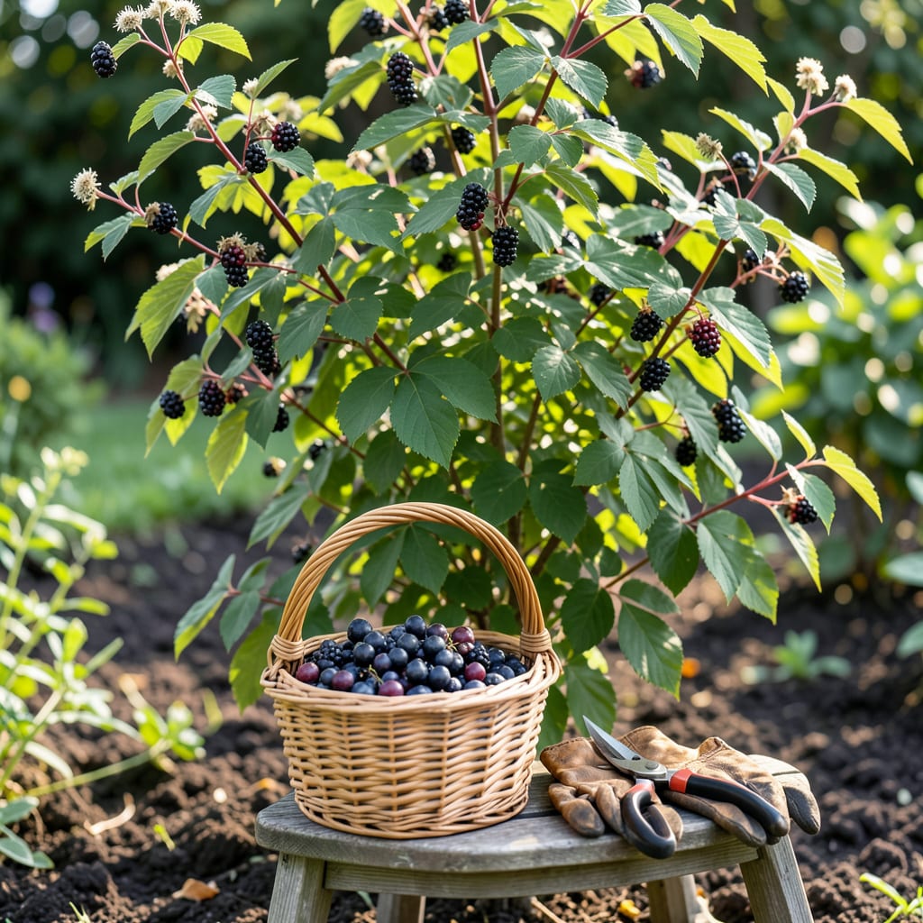 Visual representation of When Are Elderberries Ready to Harvest: Dark Purple Clusters and Stem Clues
