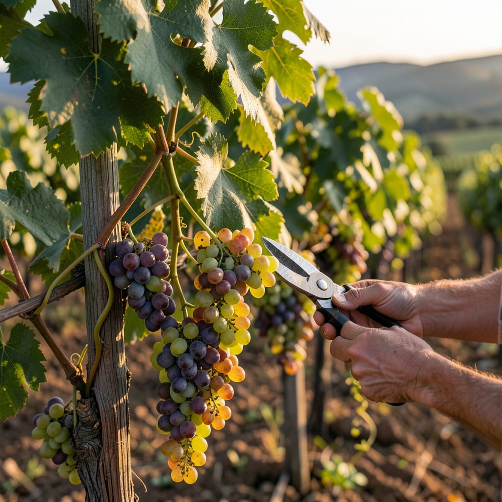 When Are Grapes Ripe to Pick: Sweetness Tests for Gardeners illustration with key details