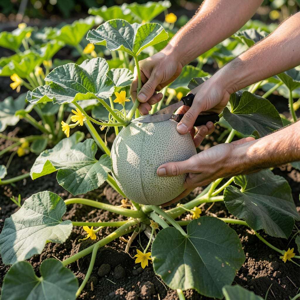 when are honeydew melons ready to pick example with annotations