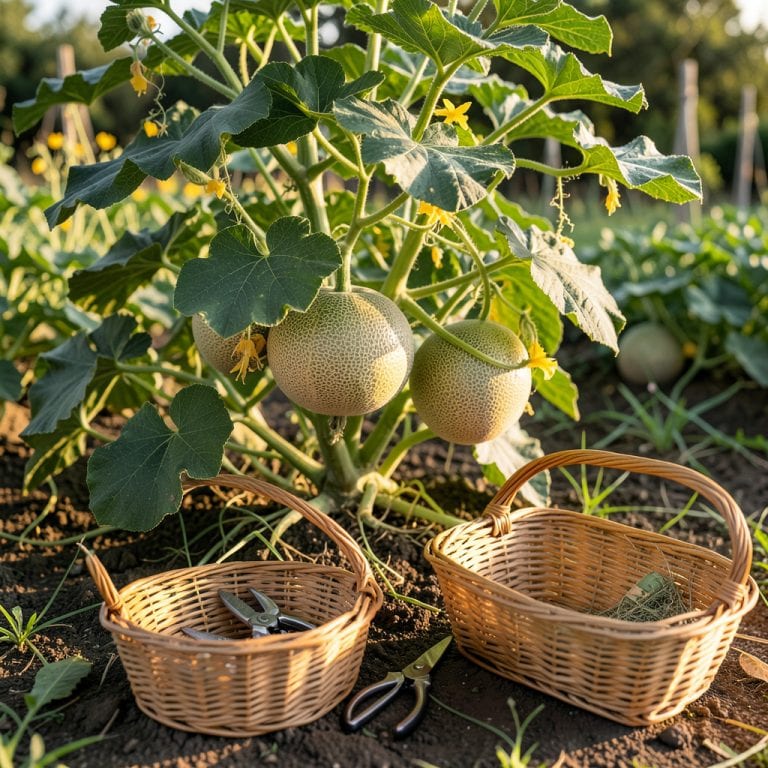 When Are Muskmelons Ready to Pick: Stem Slip and Scent Indicators