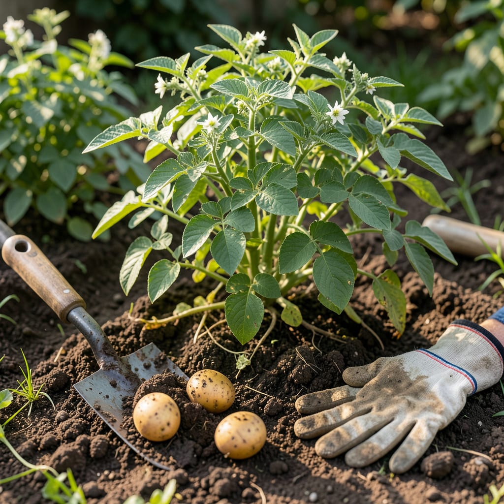 Comprehensive When Are Potatoes Ready to Be Picked: Foolproof Garden Signs visual reference