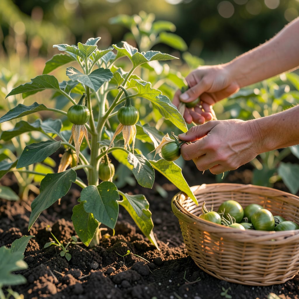 When Are Tomatillos Ready to Harvest: Size and Husks That Signal Ripeness illustration with key details
