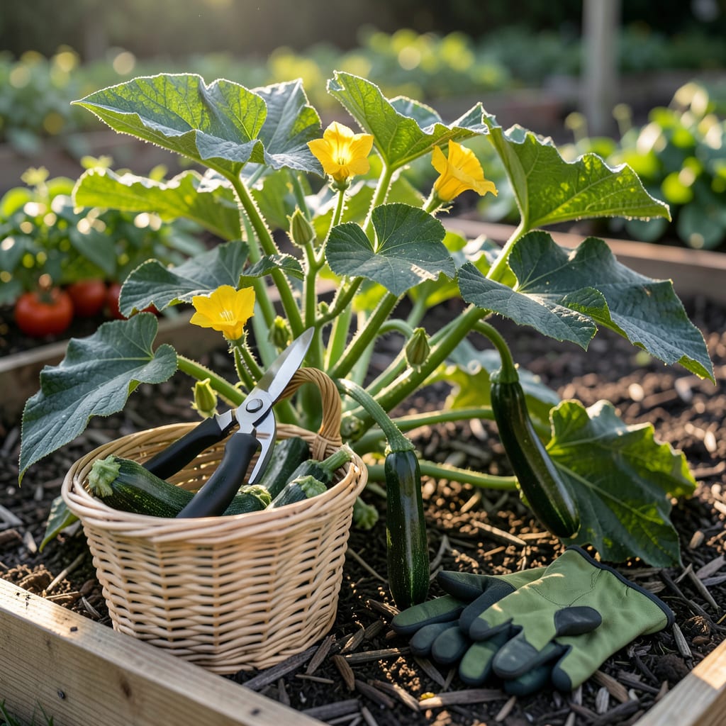 When Are Zucchini Ready to Pick: Perfect Harvest Timing Guide illustration with key details