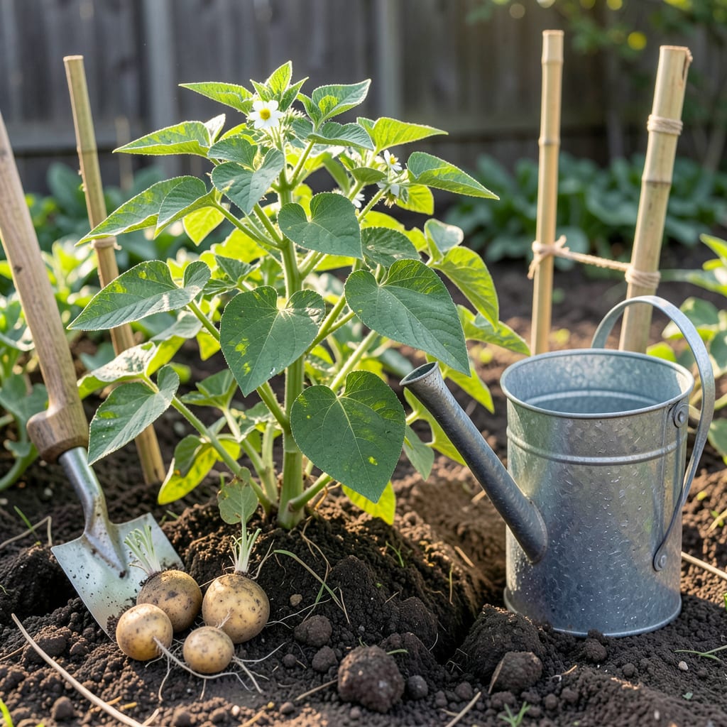 when do you plant potatoes in tennessee example with annotations