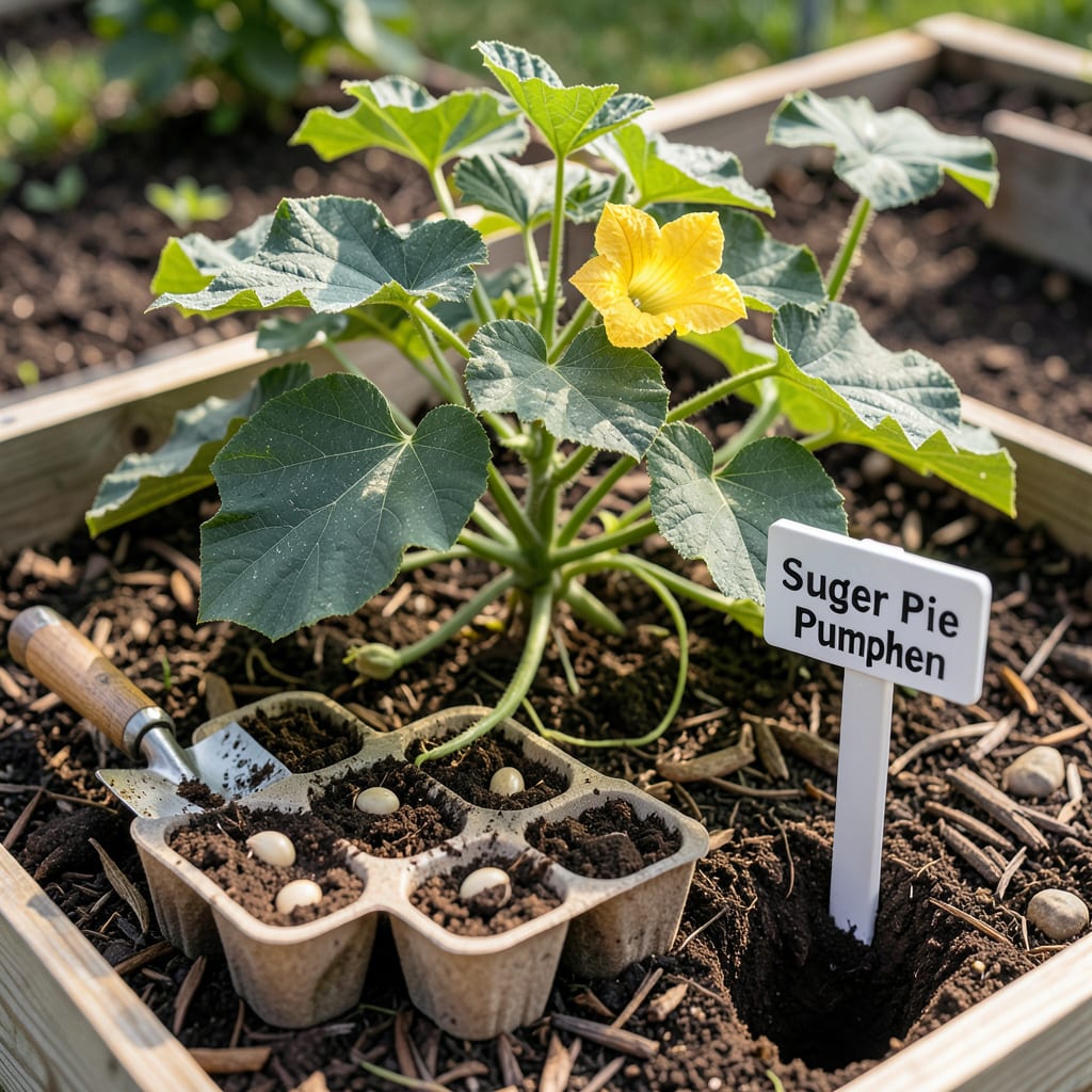 When Do You Plant Pumpkins in Ohio: Zone Specific Calendar for Giant Harvests example with annotations