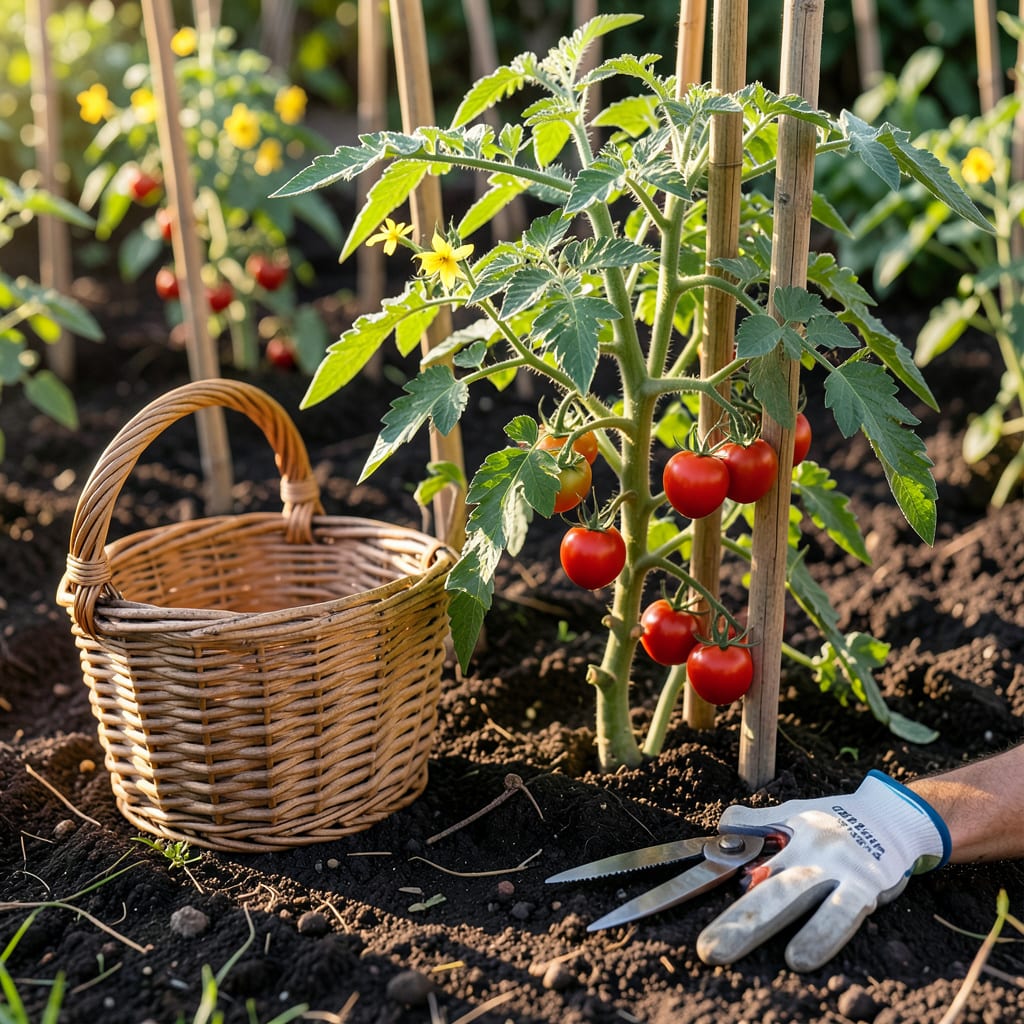 When Is a Tomato Ready to Pick: Color and Firmness Clues detailed visual guide