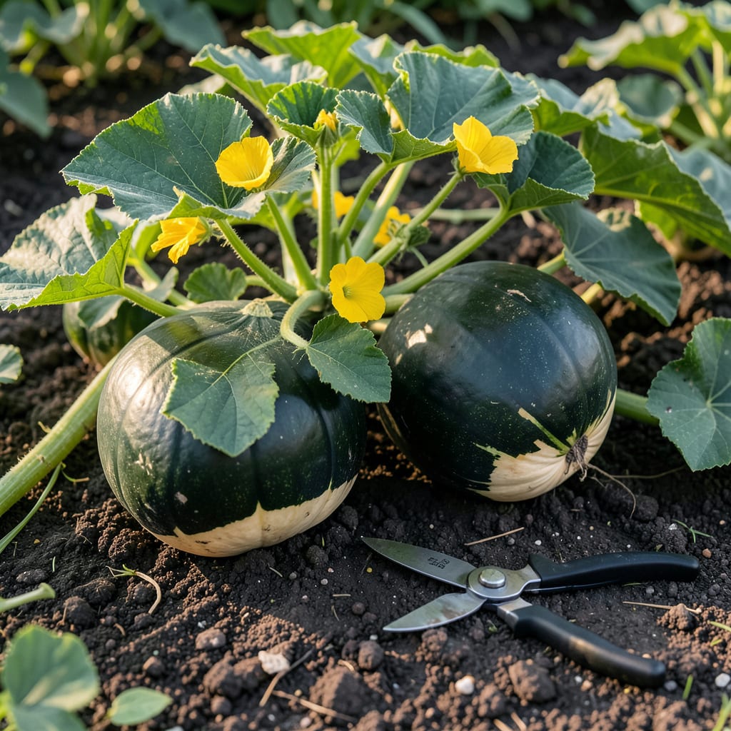 when is buttercup squash ready to pick illustration with key details