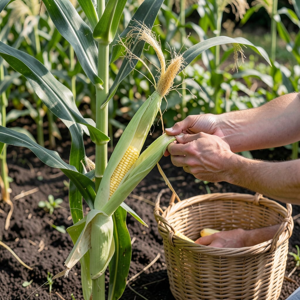 When Is Corn Ripe to Pick: Field Tested Signs for Sweet Harvest illustration with key details