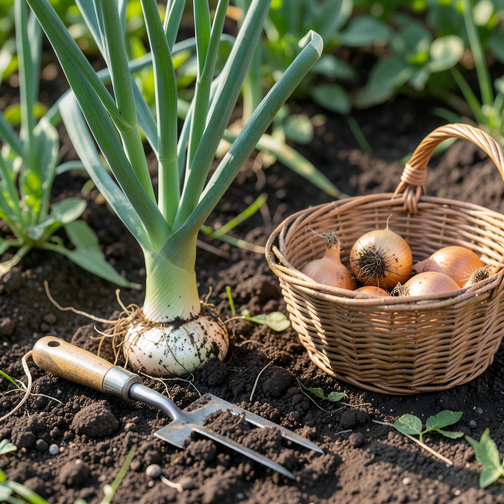 Visual representation of When Is Onion Harvest Season: Key Signs to Watch for Perfect Timing