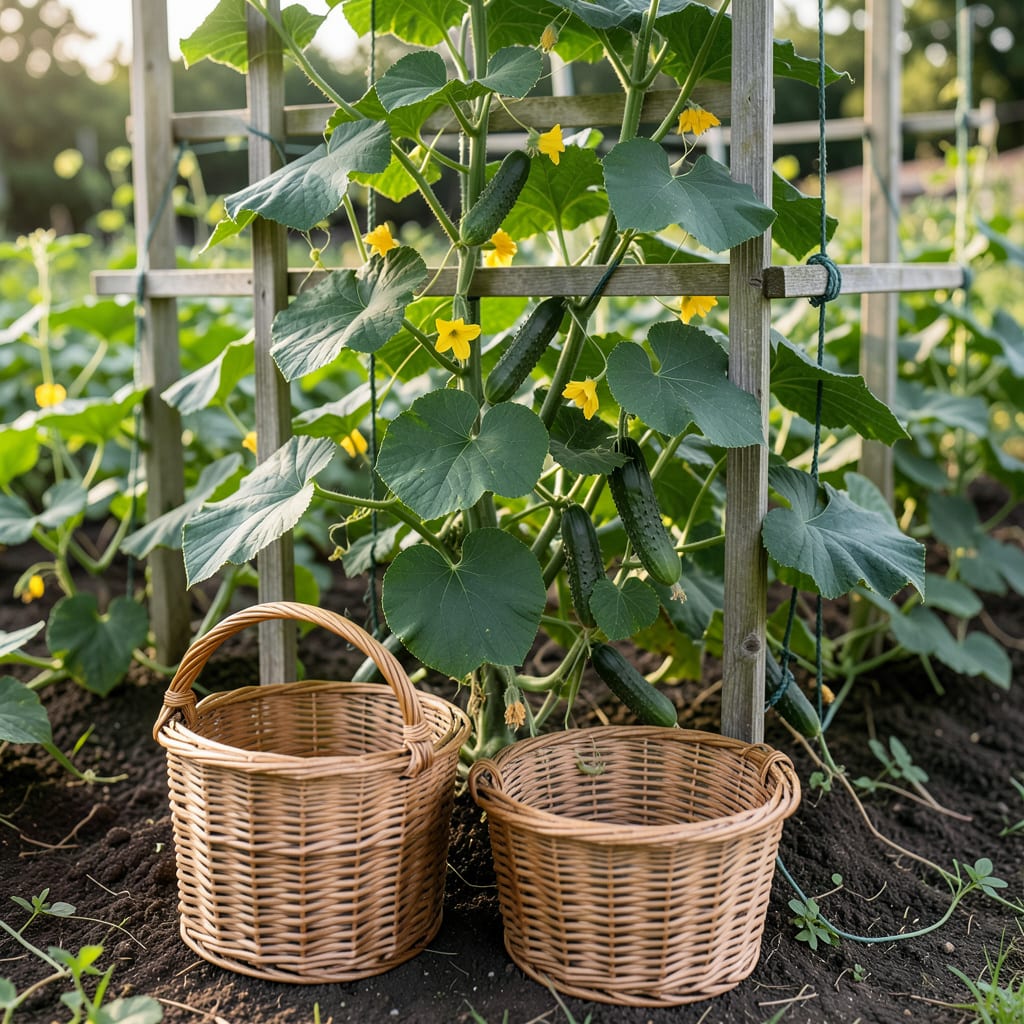 When Is Pickling Cucumber Season: Planting and Harvesting Timeline illustration with key details