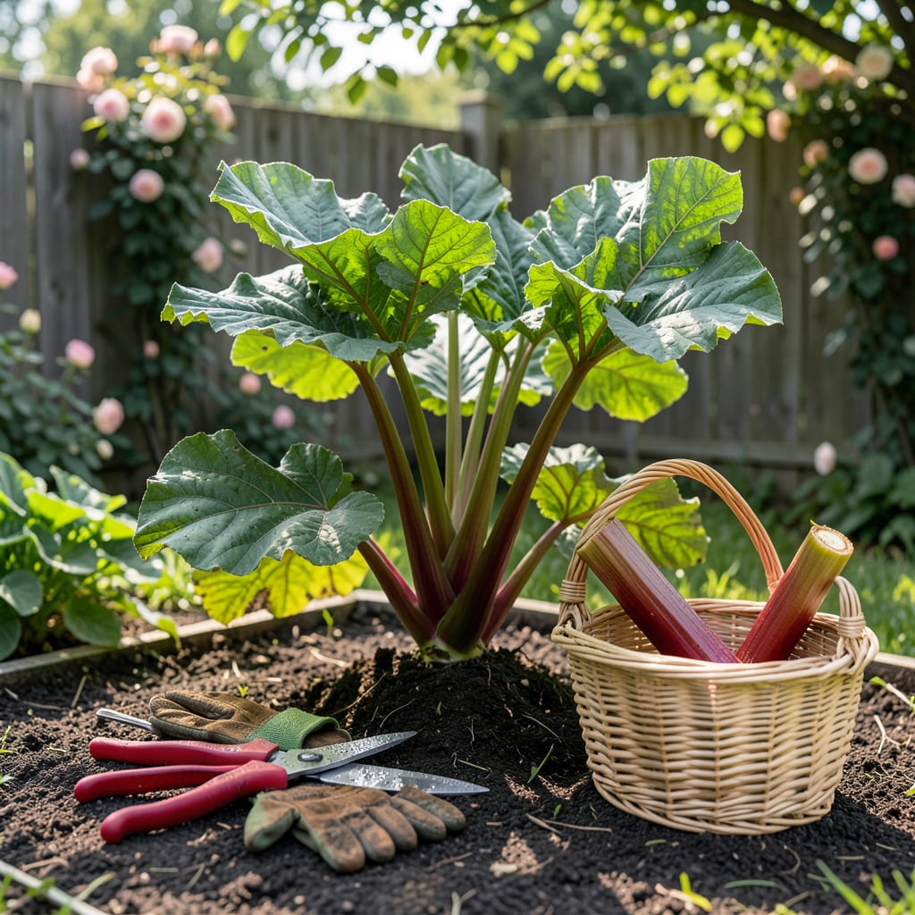 Comprehensive When Is Rhubarb Ready to Pick: Signs of Perfect Harvest Time visual reference