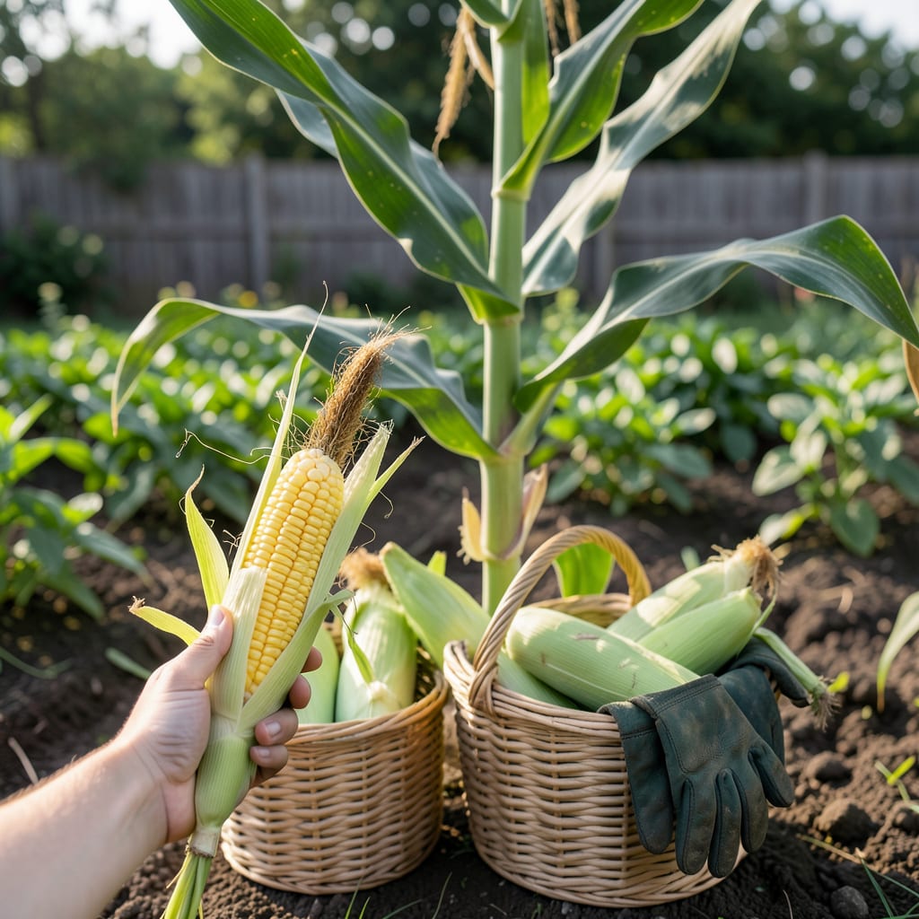 Visual representation of When Is Sweet Corn Ready to Pick: 3 Foolproof Signs to Harvest
