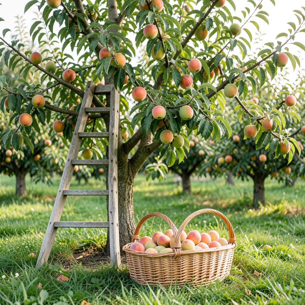 when is the best time to pick peaches detailed visual guide