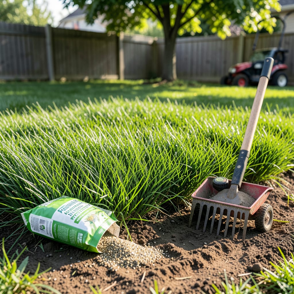 When Is the Best Time to Plant Grass Seed in Ohio: Seasonal Guide for Lush Lawns example with annotations