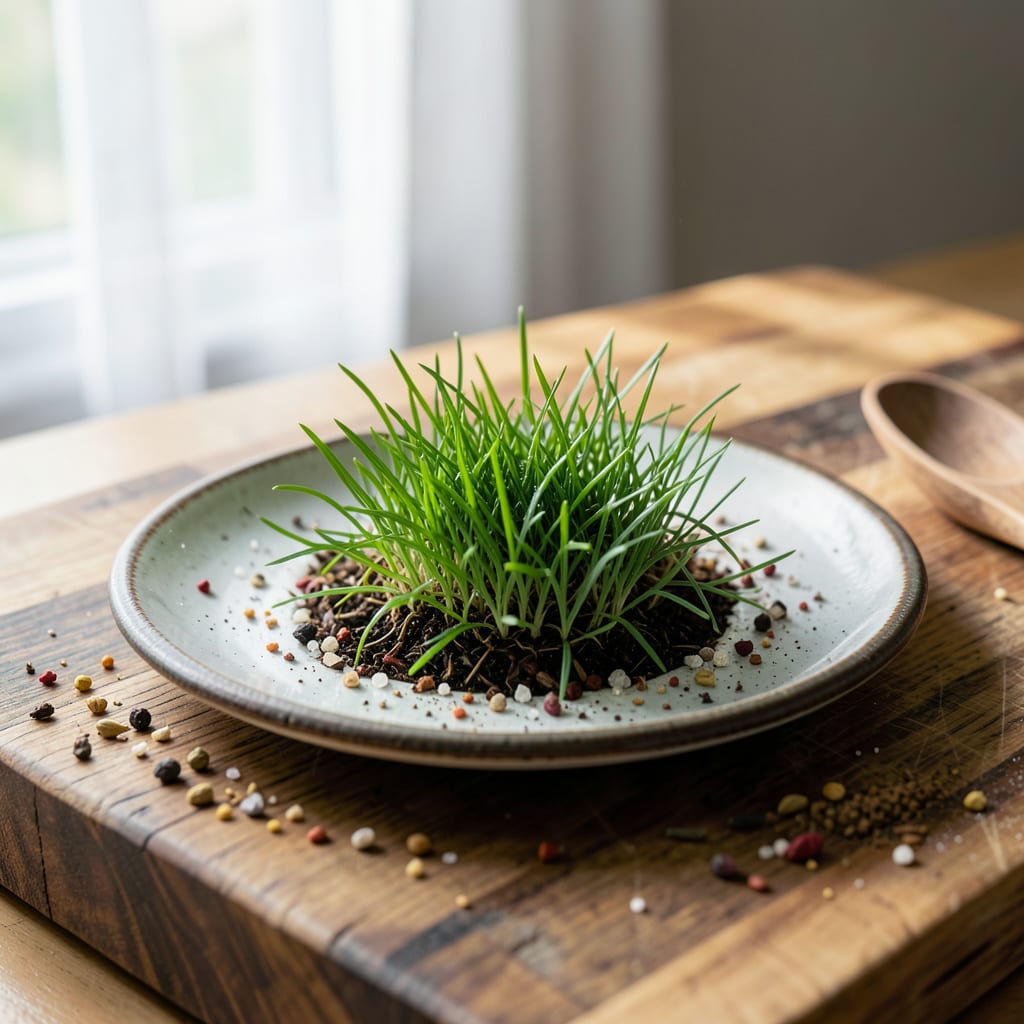When to Fertilize Grass Seed: Expert Timing for Lush Growth example with annotations
