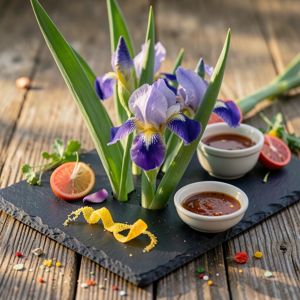 Visual representation of When to Fertilize Iris Plants: Expert Tips for Better Blooms