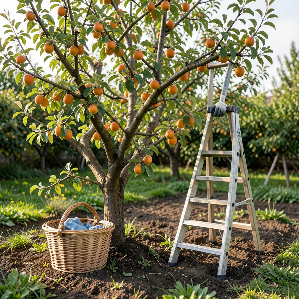 Visual representation of When to Harvest Apricots: Color and Firmness Clues for Sweetest Fruit