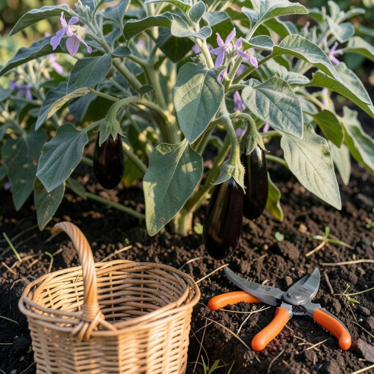 When to Harvest Asian Eggplant: Glossy Skin and Firm Texture Indicators
