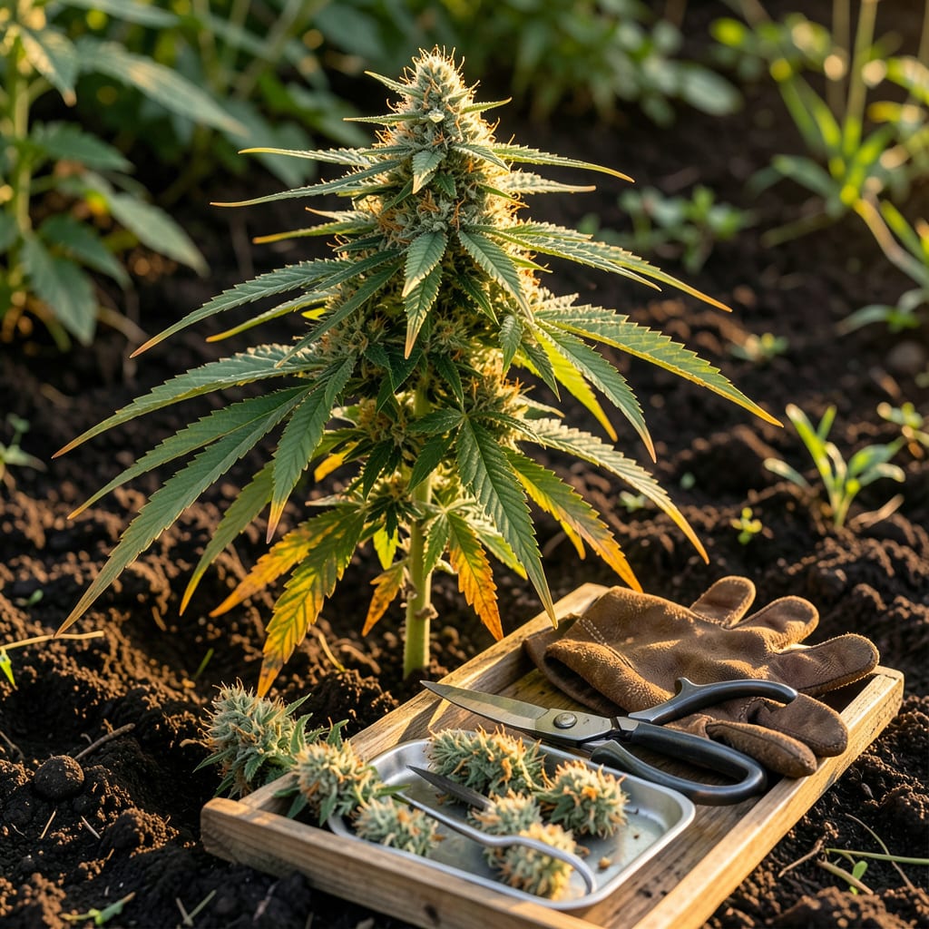When to Harvest Bud: Visual Cues for Peak Potency detailed visual guide