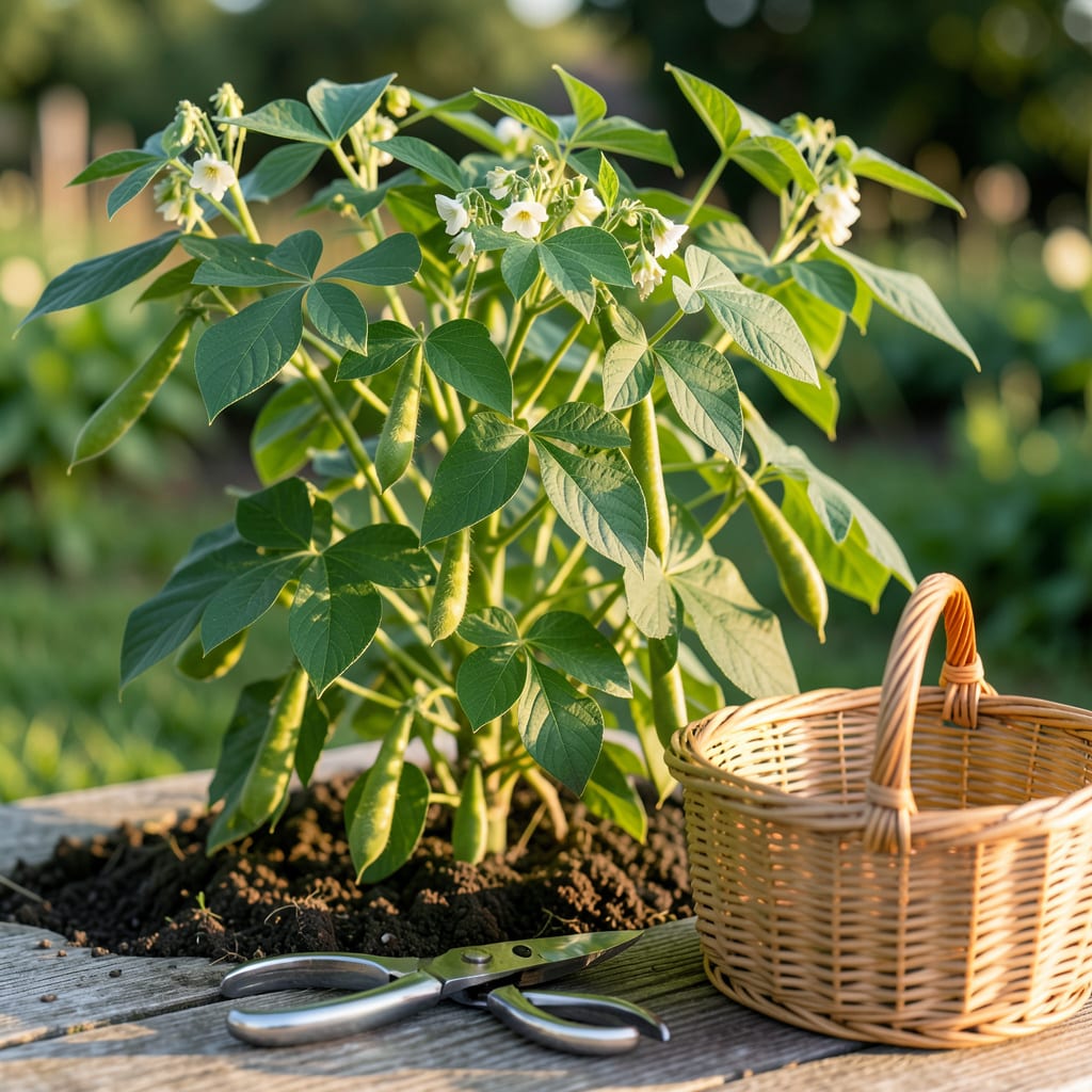 Comprehensive When to Harvest Edamame Beans: Pod Size and Color Clues for Peak Flavor visual reference