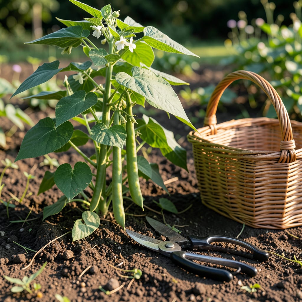 Complete when to harvest green beans overview image
