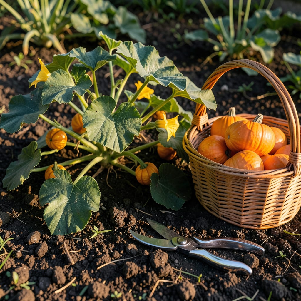 When to Harvest Mini Pumpkins: Color and Stem Clues for Gardeners detailed visual guide