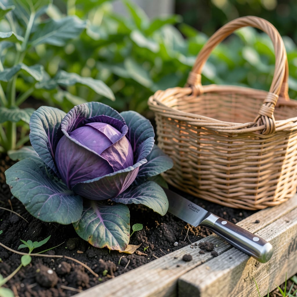 When to Harvest Purple Cabbage: Size and Color Clues for Gardeners detailed visual guide