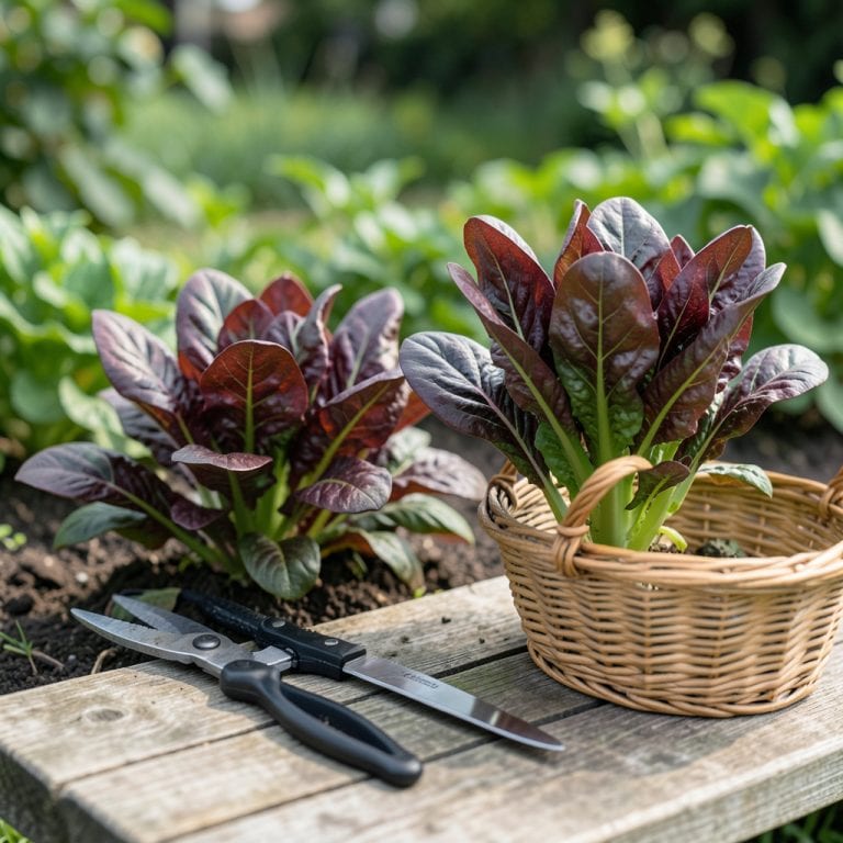When to Harvest Red Romaine Lettuce: Leaf Color and Size Indicators