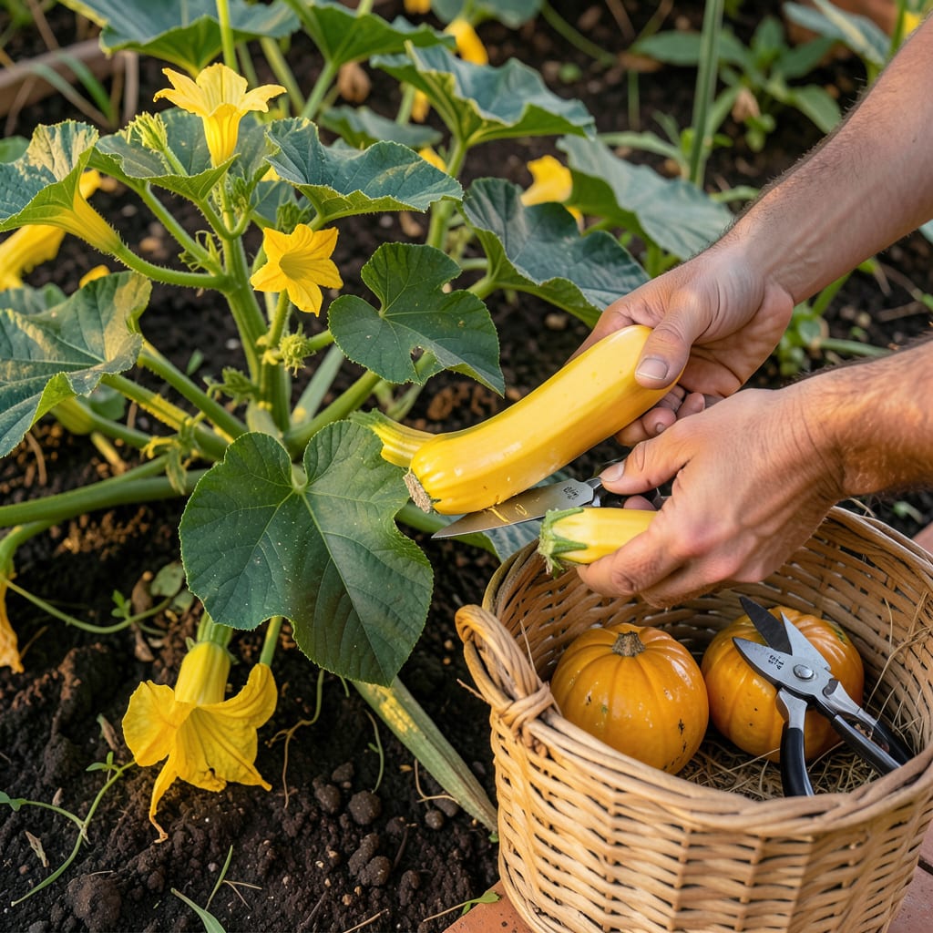 When to Harvest Summer Squash: Pick at Ideal Size for Best Flavor detailed visual guide