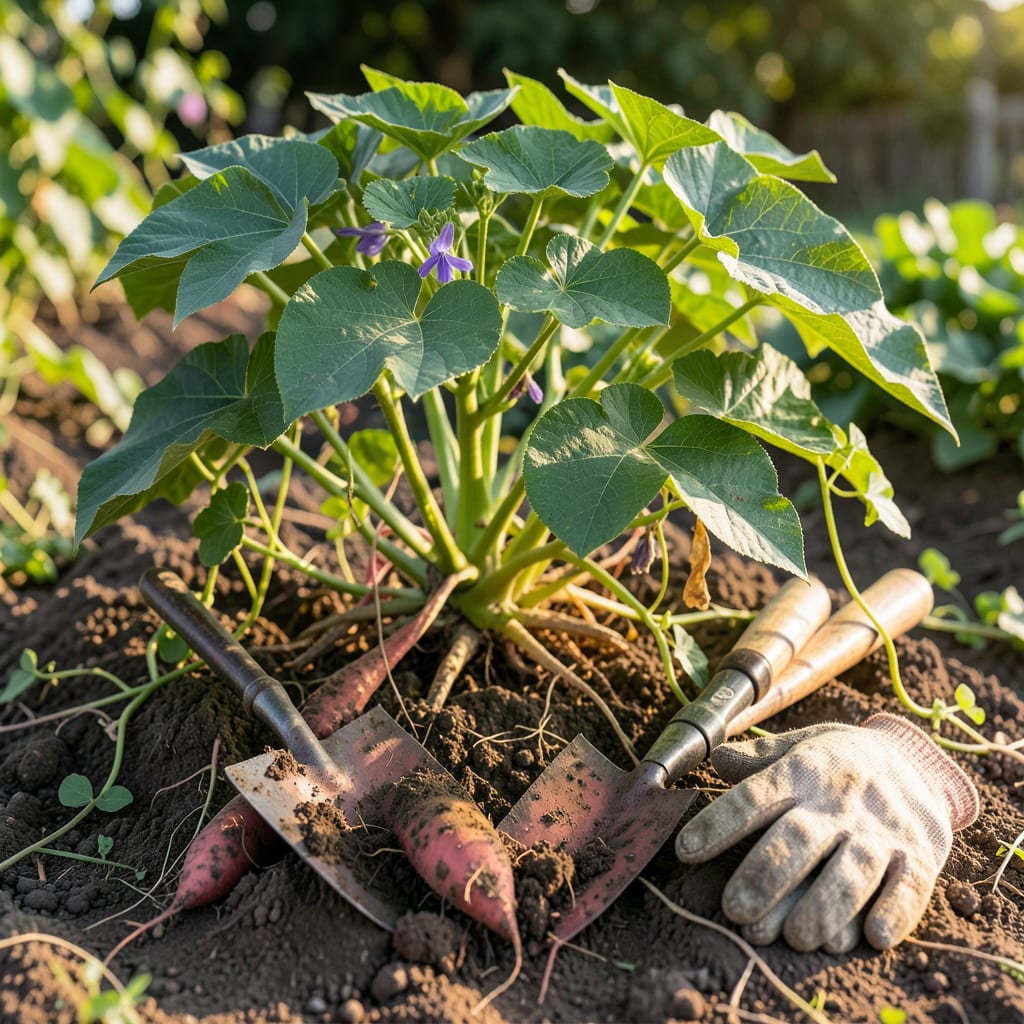 Visual representation of When to Harvest Sweet Potatoes in Florida: Climate Based Timing Guide