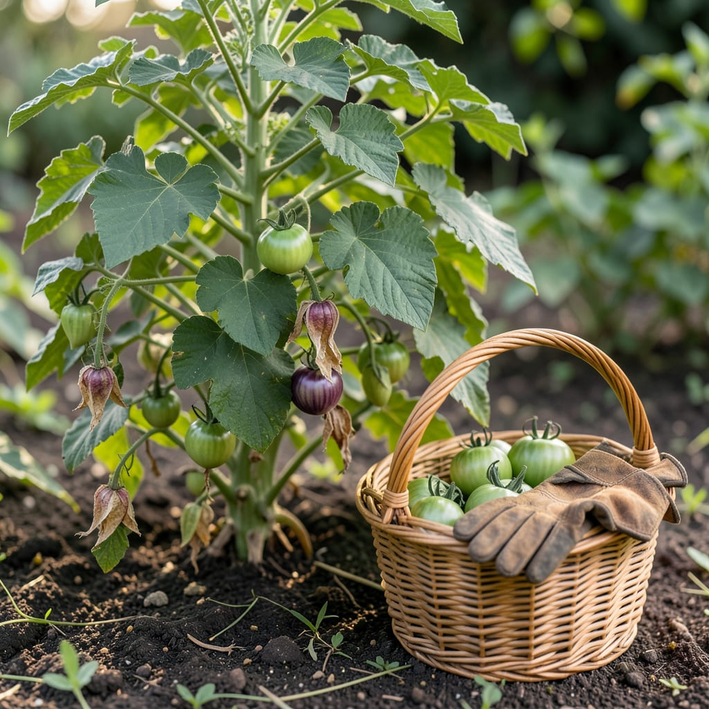 Comprehensive When to Harvest Tomatillo Plants: Husks Split and Fruits Fill Out visual reference