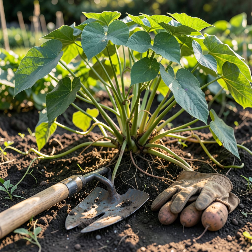Visual representation of When to Harvest Yams: Field Tested Signs for Perfect Timing