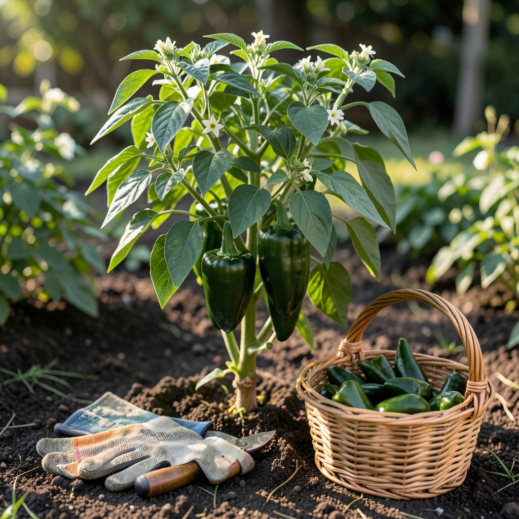 When to Pick a Poblano Pepper: Color and Size Clues for Perfect Harvest detailed visual guide