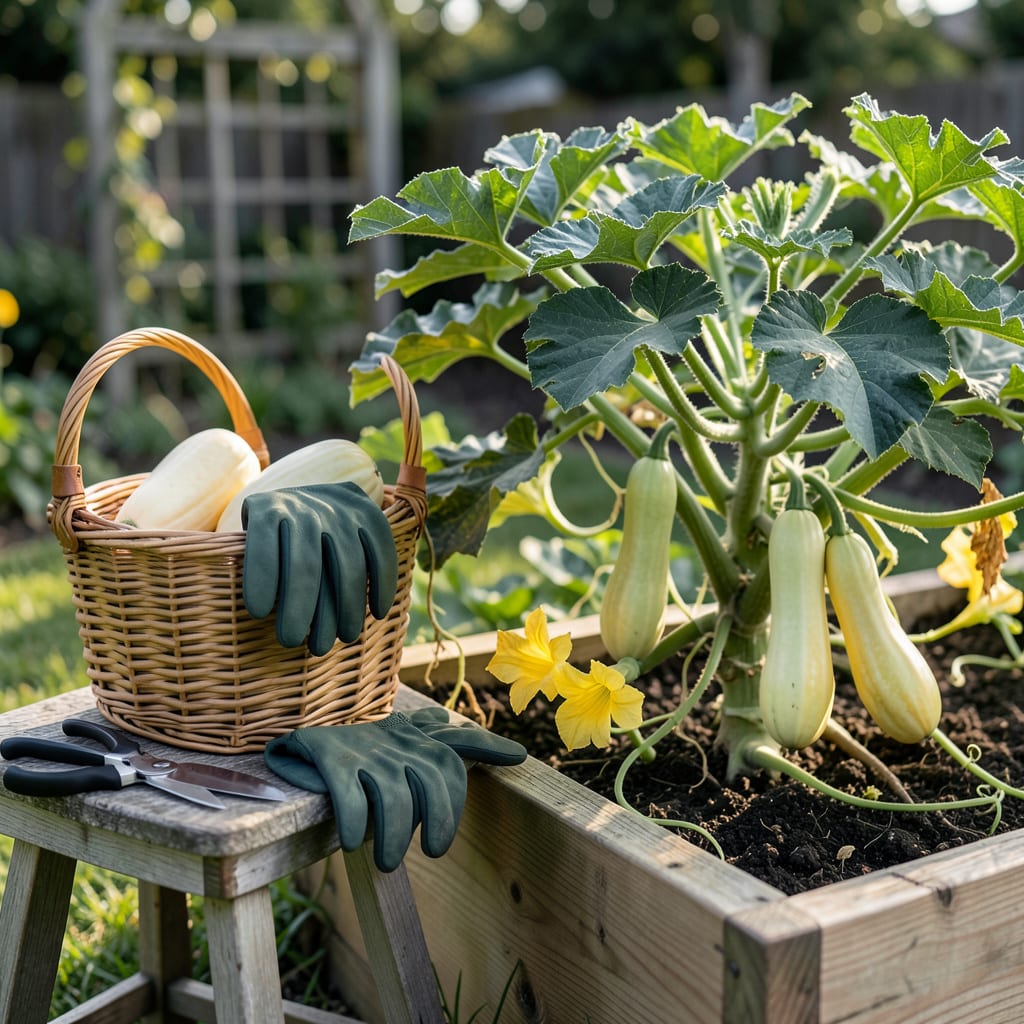 When to Pick a Spaghetti Squash: Perfect Harvest Timing Guide example with annotations