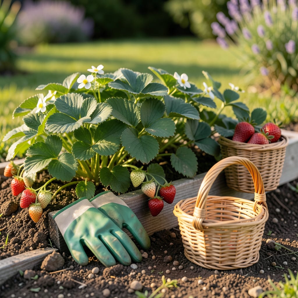 Visual representation of When to Pick a Strawberry: Perfect Timing for Sweetest Flavor