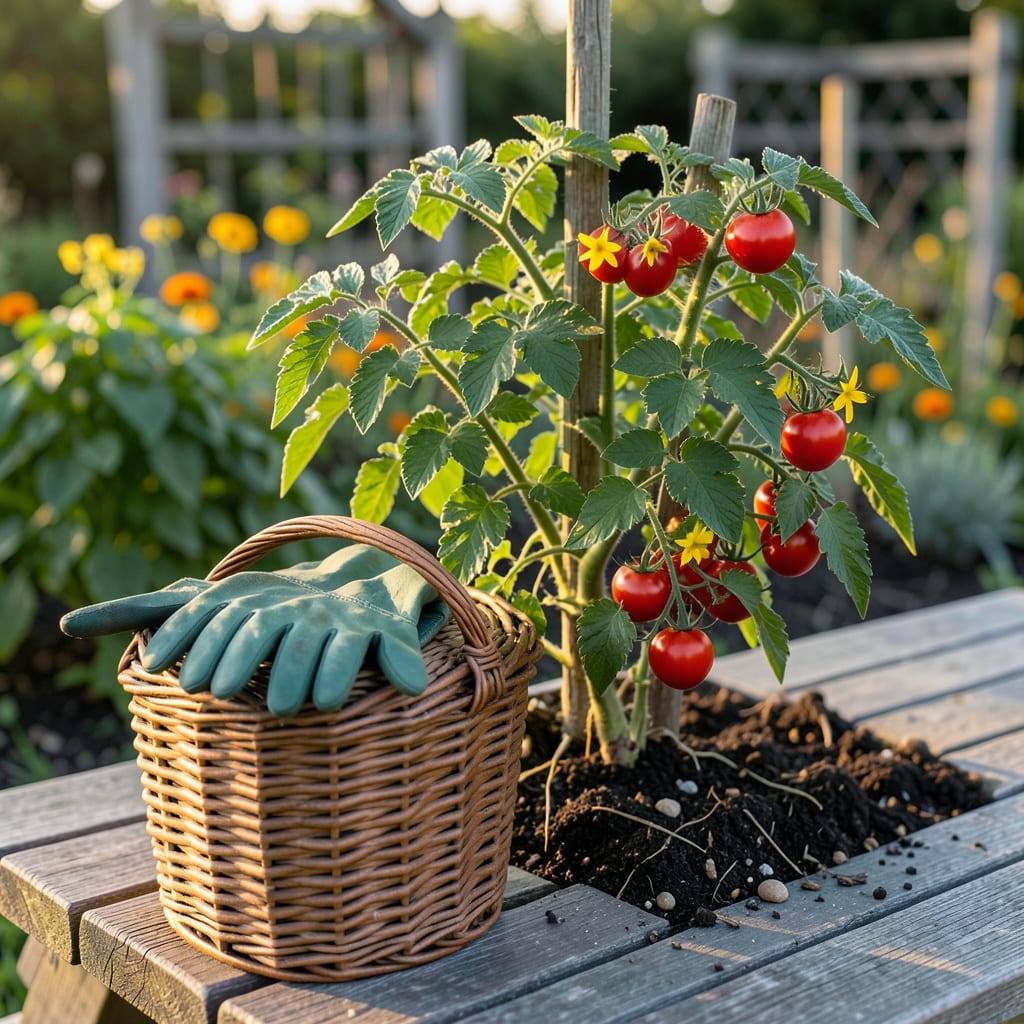 When to Pick a Tomato: Perfect Timing for Juicy, Flavorful Harvests illustration with key details