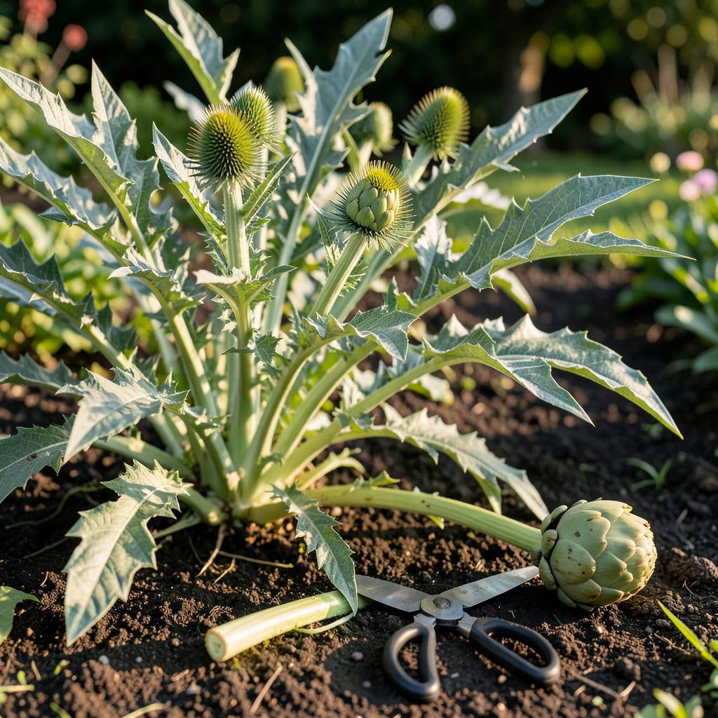 Comprehensive when to pick an artichoke visual reference