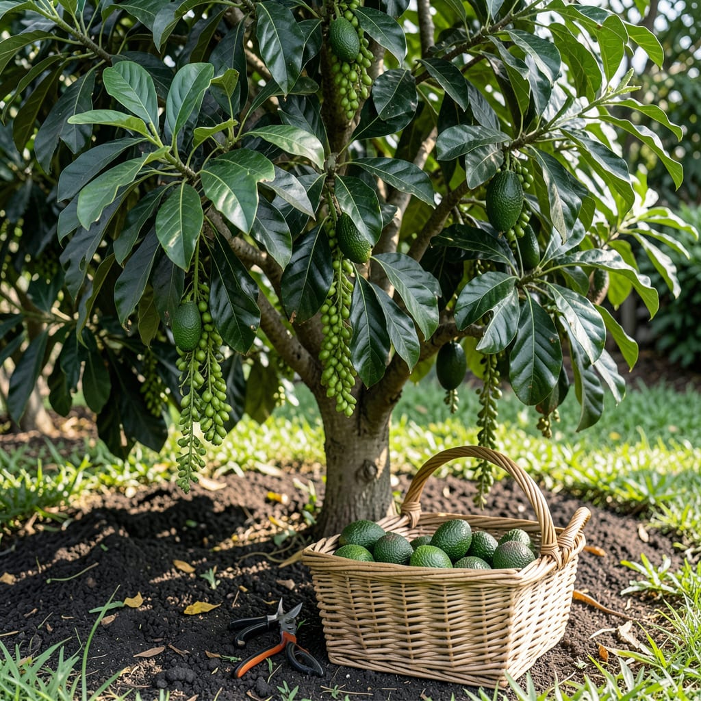 When to Pick Avocados From the Tree: Stem and Skin Clues for Harvest detailed visual guide