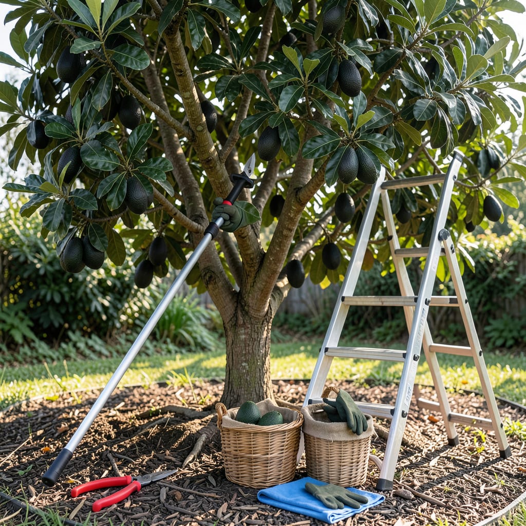 Visual representation of When to Pick Avocados in Florida: Seasonal Harvest Guide for Ripe Fruit