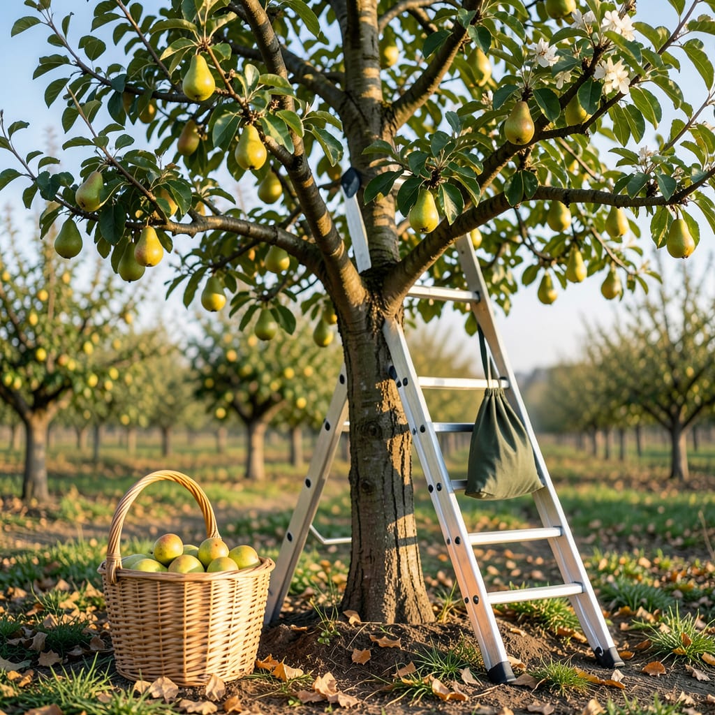 When to Pick Bartlett Pears: Perfect Ripeness Signs to Watch illustration with key details
