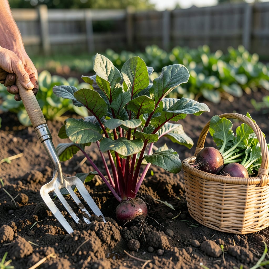 When to Pick Beets: Perfect Timing for Sweet, Tender Harvests illustration with key details