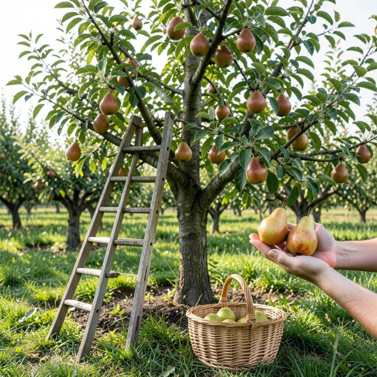 When to Pick Bosc Pears: The Neck Check Method for Perfect Ripeness