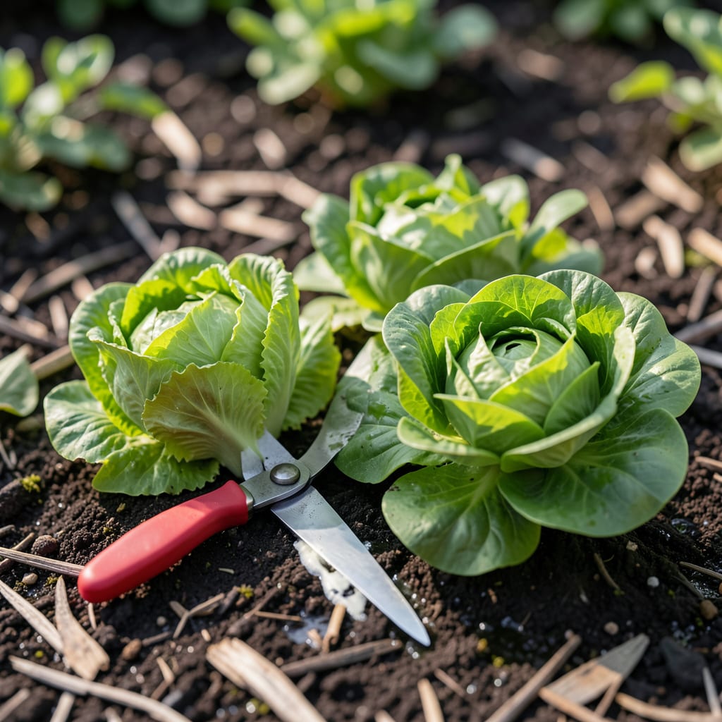Visual representation of When to Pick Buttercrunch Lettuce: Harvest at the Right Leaf Stage