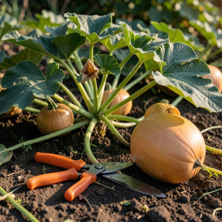 When to Pick Butternut: Stem Dryness and Rind Hardness Tests