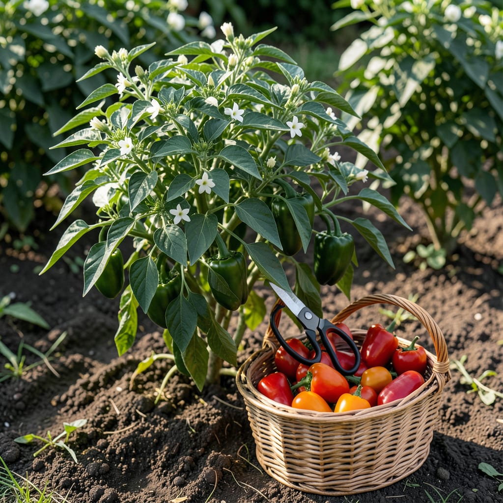 When to Pick Carmen Italian Sweet Pepper: Exact Color and Size Clues detailed visual guide
