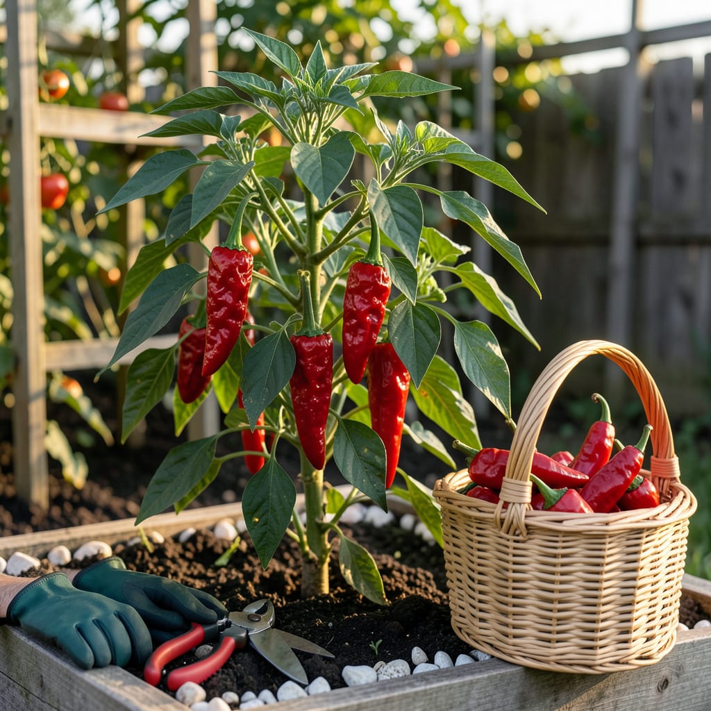 When to Pick Carolina Reaper: Perfect Harvest Timing Guide example with annotations