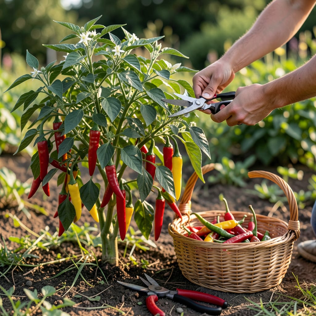 Comprehensive When to Pick Cayenne Peppers From Plant: Color and Size Indicators for Harvest visual reference