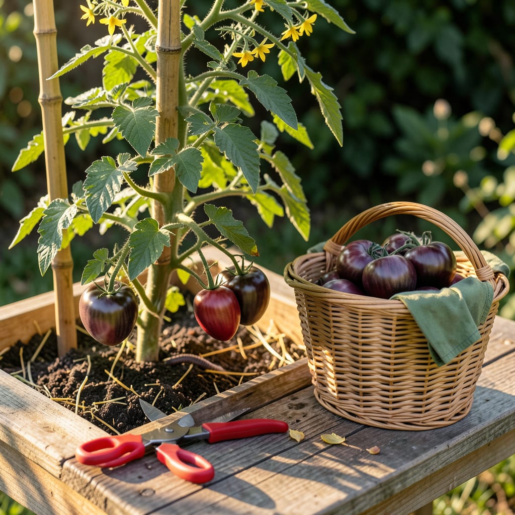 when to pick cherokee purple tomatoes detailed visual guide