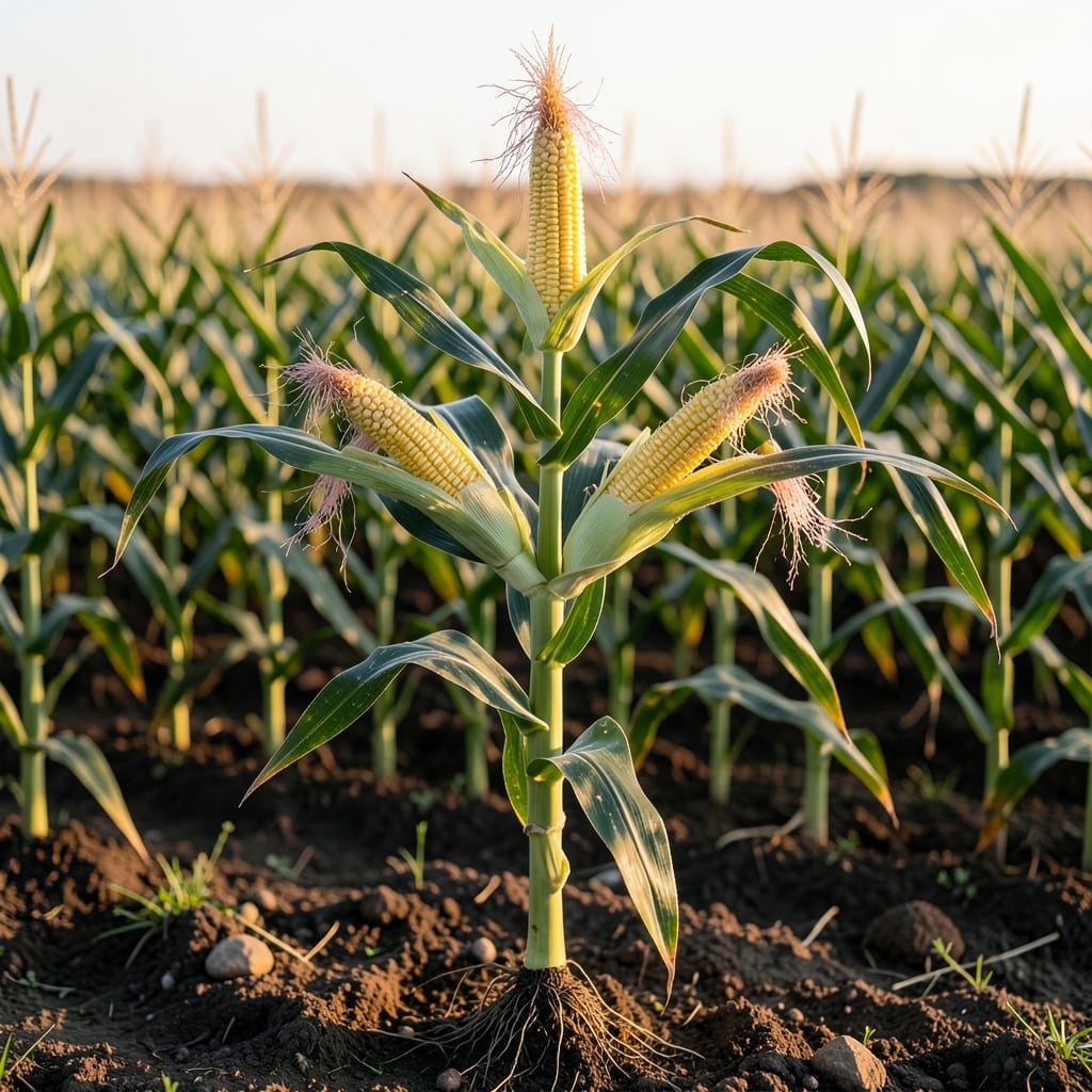 When to Pick Corn: Perfect Timing for Sweet, Juicy Kernels illustration with key details