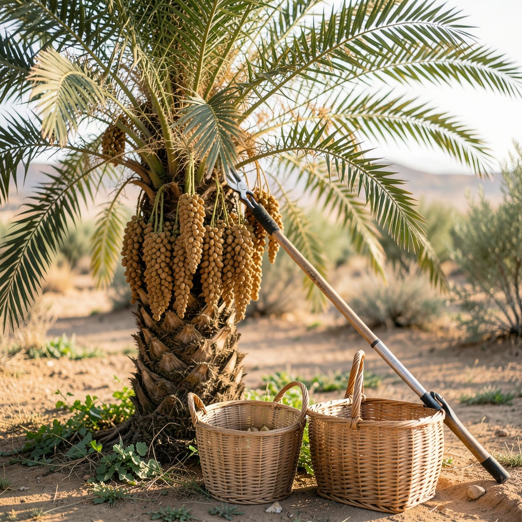 Visual representation of When to Pick Dates: Seasonal Signs for Sweetest Harvest